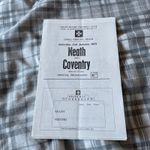 1971 NEATH V COVENTRY WELSH ENGLISH CLUB RUGBY UNION PROGRAMME WALES ENGLAND