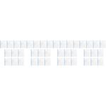 Blue Reusable Report Covers with Sliding Bar Clear Document Folder for Filing