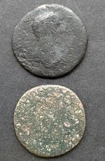 Roman Provincial coins. Lot of 2 coins