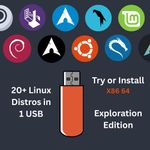 32GB Multi-Boot Linux USB Stick – 20+ Live Distros & Rescue Tools
