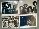 Mountain Leslie West set of 4 vintage glossy prints-photos-photographic paper