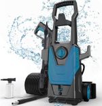 135 Bar Jet Wash Powerful High Pressure Washer 380 l/h Adjustable Pressure 1800W