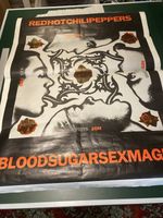 Red hot chili peppers Poster From The 1990s 130cm X 99cm