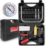 GADLANE Manual Brake Bleeding Kit Handheld Vacuum Pump Pressure Tester Adapters