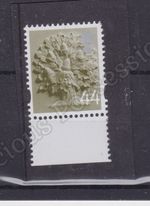 GB SG EN11b MNH England 44p Oak Definitive Type I TYPE 1 MISSING PERF TOP CORNER