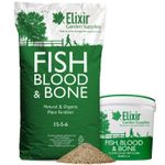 Fish, Blood & Bone Organic Fertiliser & Plant Feed | N.P.K 5-5-6 | 500g - 25kg