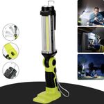 Cordless LED Work Light for Ryobi 18v Battery 2000LM Battery Powered Flashlight