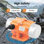 60W 220V Single-Phase Vibration Motor for Concrete Shaking - Asynchronous Type