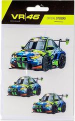 VR46 Valentino Rossi Monster Energy Racing Driver Le Mans 24hr Sticker Set