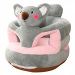 Plush Creature Sit-up Trainer Anti-Fall Design Infant Floor Seat for Living