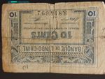 10 cent note from Banque De Lindo-Chine October 1919  *RARE* includes misc. lot