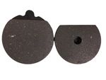 Round Hand Brake Pads Terex Benford Dumper 5 to 10 Tonne from July 02 1594-1151P