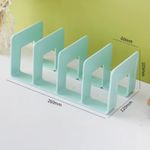 Multi-Function Bookends Bookshelf Stand Desk Organizer Holder for Heavy Books UK