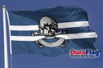 17th/21st Lancers Style B DuraFlag Rope and Toggled (5ft x 3ft)