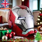 Iron Man Helmet MK5 Voice Controlled Electronic Wearable Cosplay Prop Kids Gift