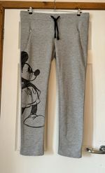 New Disneyland Paris Mickey Joggers Sweat Trousers UK XL BNWT Disney Grey