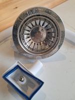 New Silver Sink Waste Drainer package 11.5 Cm Diameter