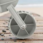 2 Pieces Kayak Transom Wheels Boating Hardware Heavy-Duty