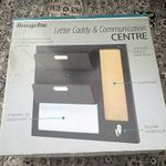 MessageStor Letter Caddy & Communication Centre Wall Organizer
