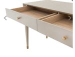 RV ASTLEY BAYEUX DRESSING TABLE CERAMIC GREY RV ASTLEY CONSOLE TABLE