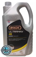 EXOL BRANDED HYDRAULIC OIL 46 5LT, A HIGH QUALITY PREMIUM BRAND ISO VG 46 FLUID