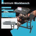 Detachable Tattoo Mobile Work Station Stand Portable Adjustabl Tattoo Desk Table