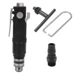 ›3/8in Air Drill With 3 Jaw Chuck Variable Speed Straight Handle CW And CCW