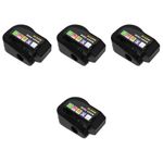 Aluminum Disc Brake Lock for Motorcycle Bike Scooter with Alarm Black