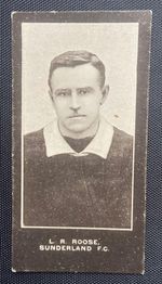 1909 Smith's Cup Tie The Legendary L. R. Roose Sunderland Goalkeeper