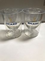 2 x NEW Ricard 17cl half sun Goblet Balloon pastis glass French aperitif 