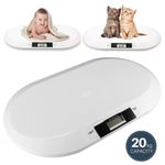 20KG Electric Pet Weighing Scales Dog Animal Cat Toddler Baby Digital Home Weigh