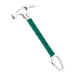 Multifunctional Foldable Claw Hammer with Adjustable Claw and Compact Handle