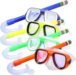 🔥Swimming Goggles Snorkel Set Kids Diving Snorkeling Mask Dry Tube Pool Swim UK