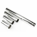 Chimney Flue Liner Rigid Pipe Multi Fuel Stoves Ø8-25cm, 0.25-1m Stainless Steel