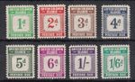 British Solomon Is. 1940 Postage Due set MH SG D1- D8 Cat £95