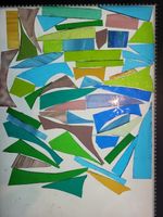 Stained Glass Offcuts Suitable For Mosaics 1kg