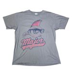 Port Company Major League Baseball movie Graphic T Shirt Men's Lg Gray trademark