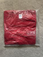 London Fire Brigade Work Top Men's Size M Red Short Sleeve 100% Cotton New