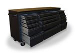 US PRO TOOLS TOOL CABINET CHEST BOX BLACK BENCH 72" HEAVY DUTY FINANCE AVAILABLE