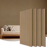 TONOR Wood Wall Panels for Interior Wall Decor-4 Pack 120 x 60 cm