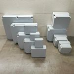 Waterproof Electrical Junction Box Outdoor Adaptable Enclosure Plastic All Sizes