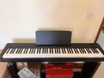 Yamaha P-145 Digital 88 Weighted Hammer Keys Piano Black - not turning on