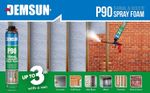 Demsun P90 Thermcoat Insulation & Acoustic Polyurethane Spray Foam - Box of 6
