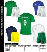Personalised Kids/Junior/Boys Football Kits Boys Soccer Training(Shirt & Short)