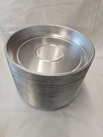 Foil Trays Round 60pcs 19cmx3cm Baking/food