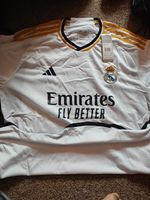 Real Madrid Home Shirt Mens 2XL 2022/23 Adidas Football Jersey Short Sleeved
