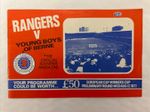 Rangers v Young Boys Of Berne - Cup Winners Cup PR - 17th August 1977