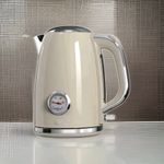  Kettle Retro Style Temperature Display 304 Stainless Steel 1.7l BPA Free