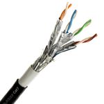 External Duct CAT7 Outdoor Copper POE CCTV Ethernet Network Cable Gel Reels Lot