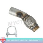For BMW 116D 1.5D F20 Exhaust Flexi Flex Repair Front Pipe Stainless STEEL